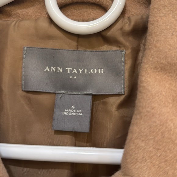 Ann Taylor Classic camel coat - Picture 2 of 6